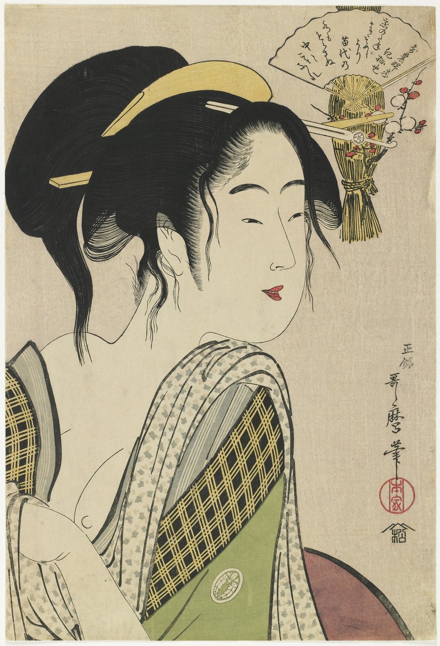 Kærlighed til en bondekone, 1795-1796 af Kitagawa Utamaro