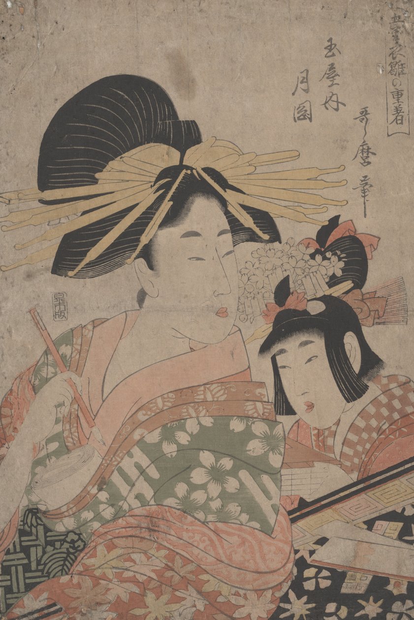 Uden titel af Kitagawa Utamaro