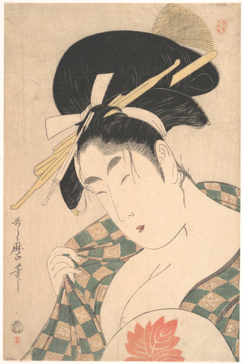 En kurtisane af Kitagawa Utamaro