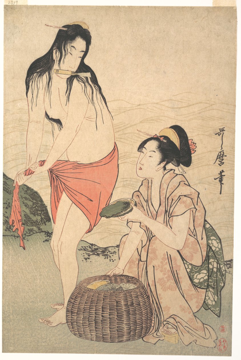 Abalone Divers af Kitagawa Utamaro
