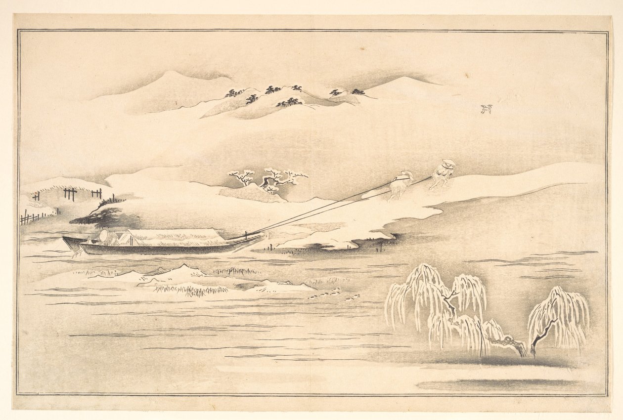 Bog om Ehon Ginsekai (Verden i sølv) af Kitagawa Utamaro