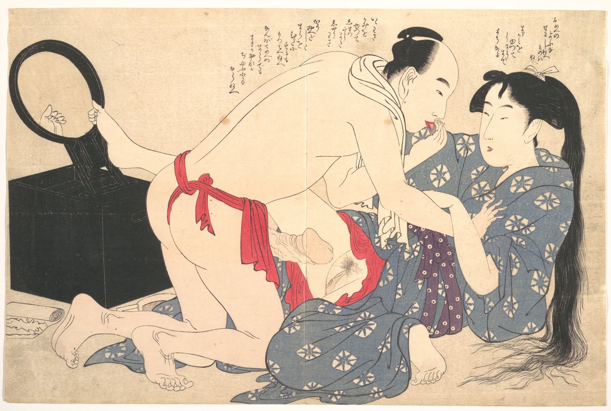 Erotiske tryk af Kitagawa Utamaro