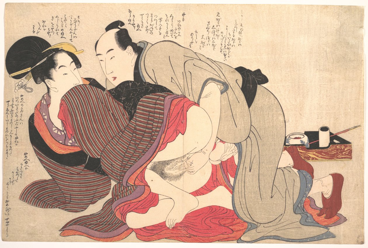 Erotiske tryk af Kitagawa Utamaro