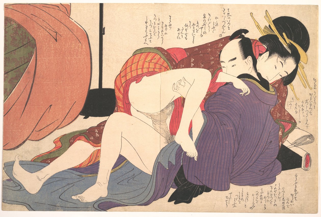 Erotiske tryk af Kitagawa Utamaro
