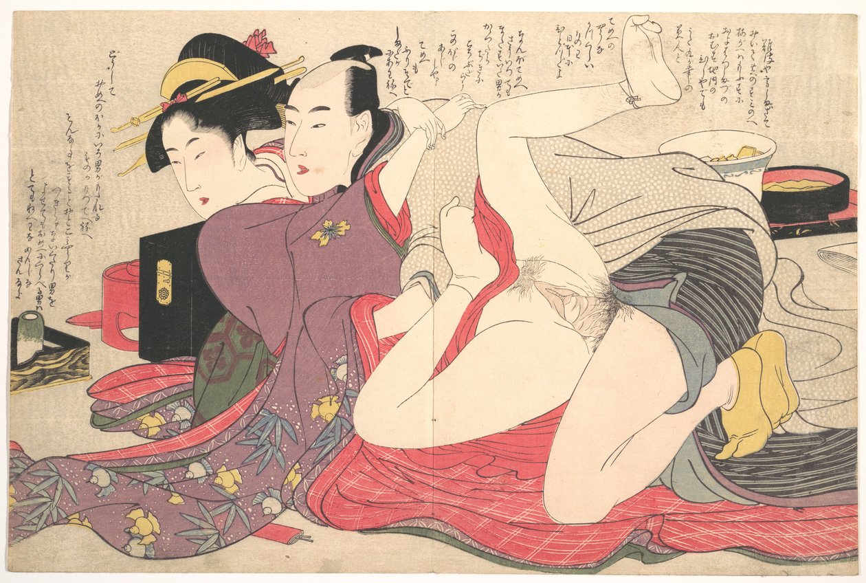 Erotiske tryk af Kitagawa Utamaro