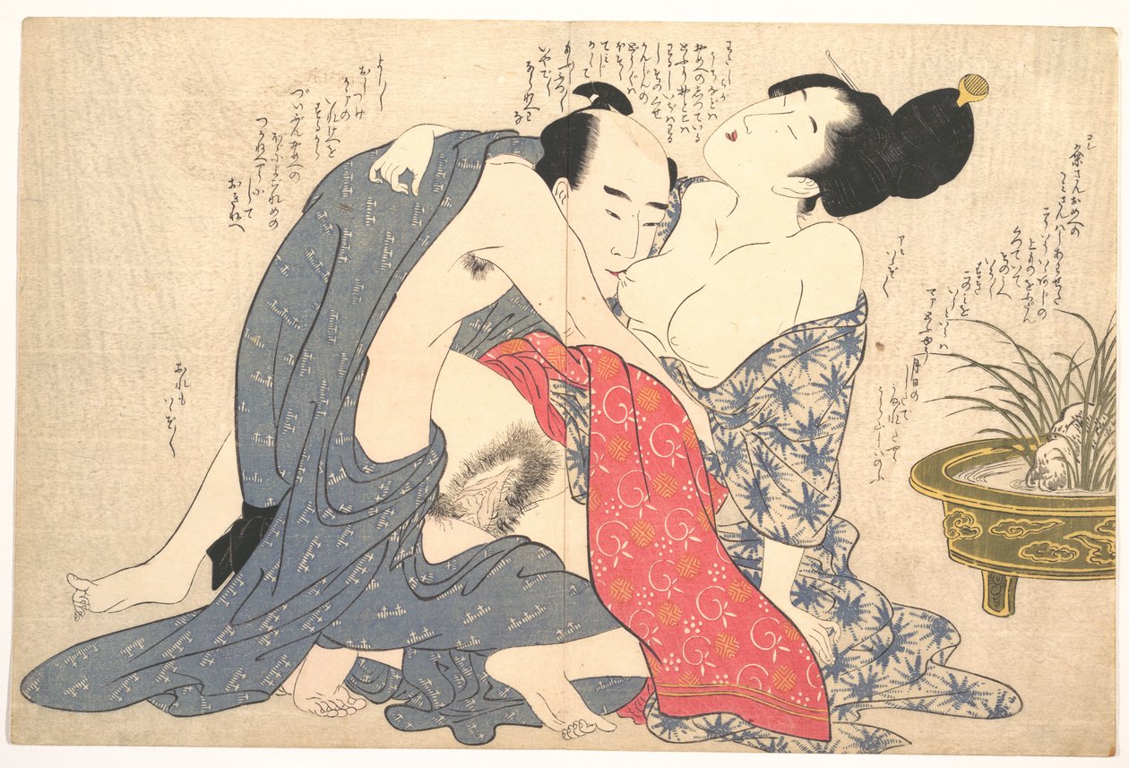 Erotiske tryk af Kitagawa Utamaro
