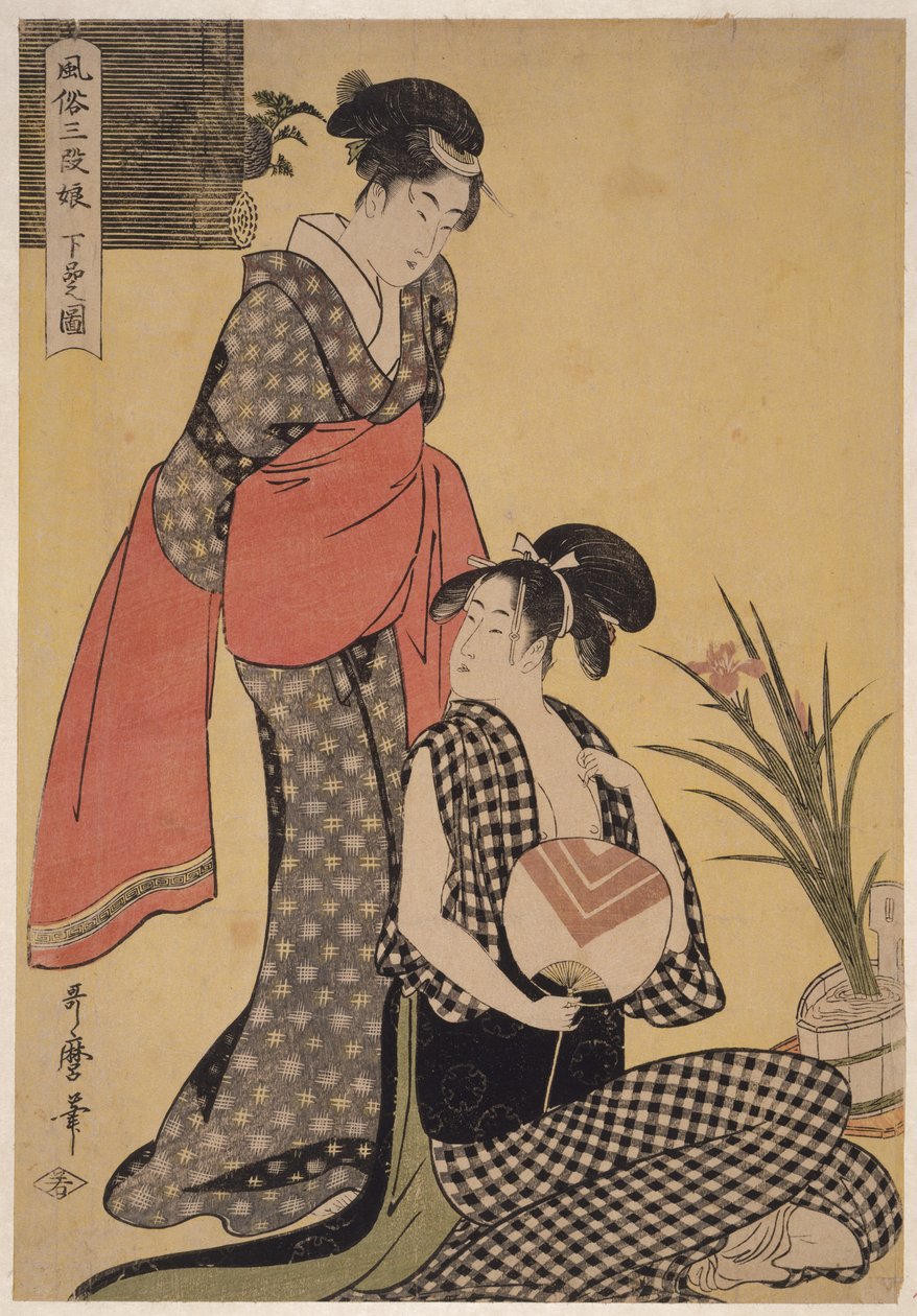 Forstået af Kitagawa Utamaro
