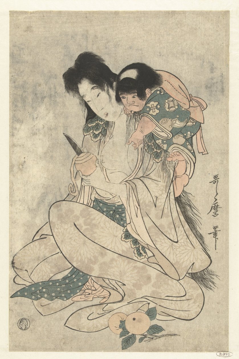 Kintoki Sono Yamauba af Kitagawa Utamaro