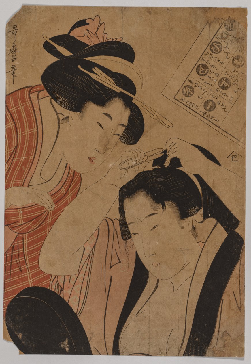 Ingen titel af Kitagawa Utamaro
