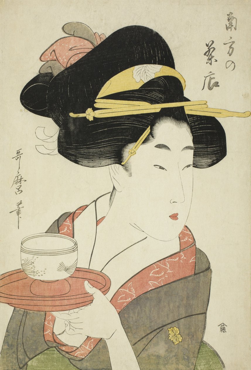 Sydlige tehus af Kitagawa Utamaro