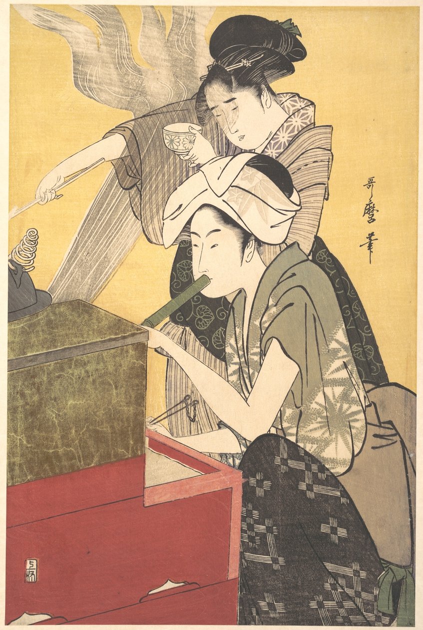 Køkkenet af Kitagawa Utamaro