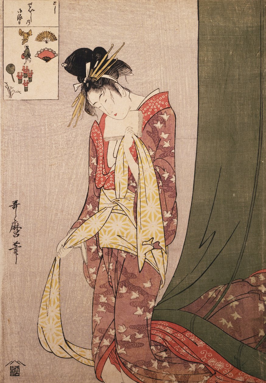 Ogiya Hanaogi af Kitagawa Utamaro