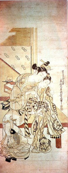 Kærlighedsbrevet af Kitao Masanobu