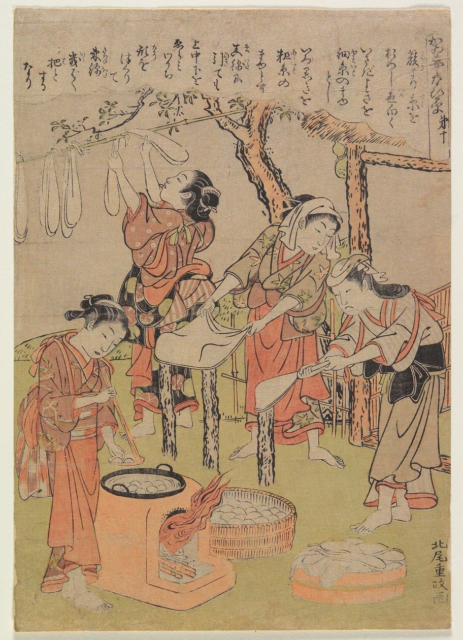 Nr. 10 af Kitao Shigemasa
