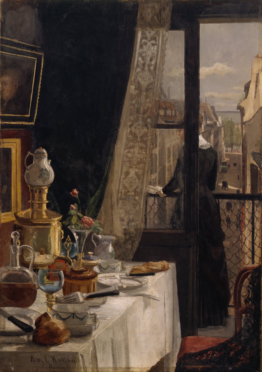det indre af Paris af Kitty Lange Kielland