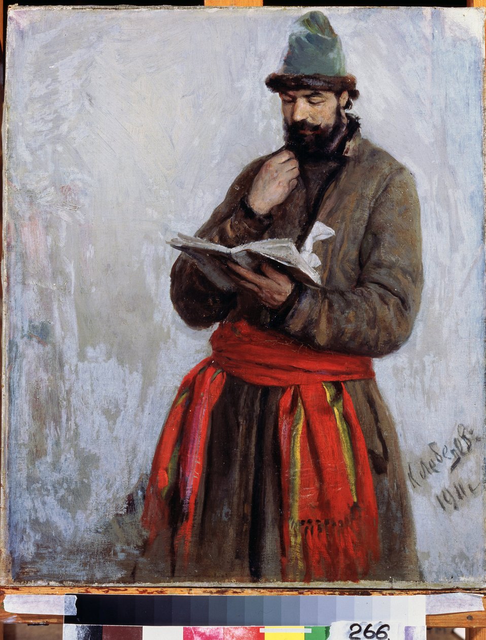 Købmand Kalashnikovs sang, baseret på digtet af Mikhail Lermontov (1814-1841) om zar Ivan den Forfærdelige (Ivan IV af Rusland) af Klavdiy Vasilievich Lebedev