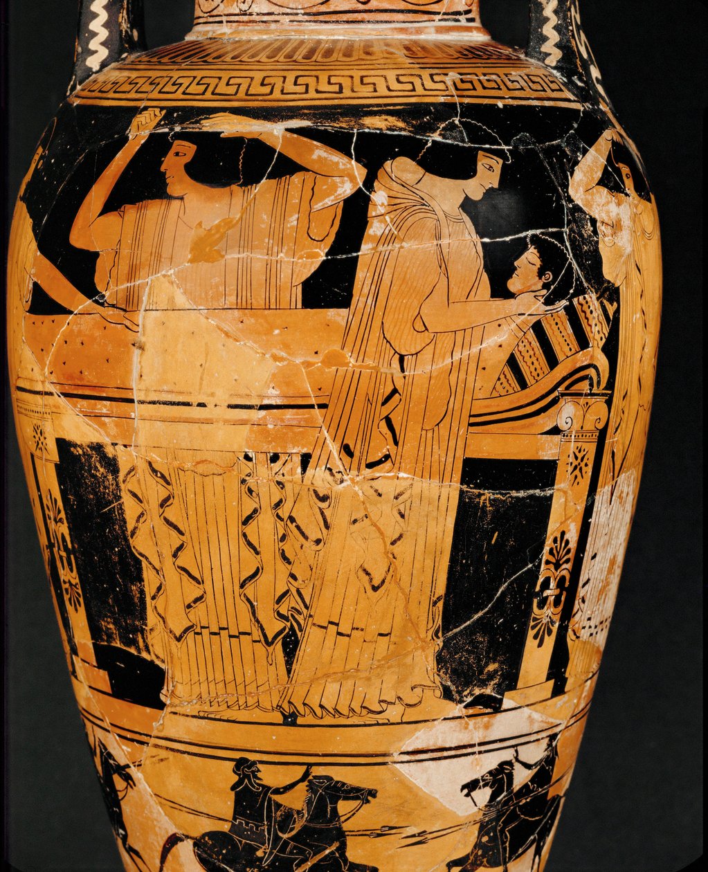 Prothese, udlægning af liget ... af Kleophrades Painter (fl.500 475 BC)