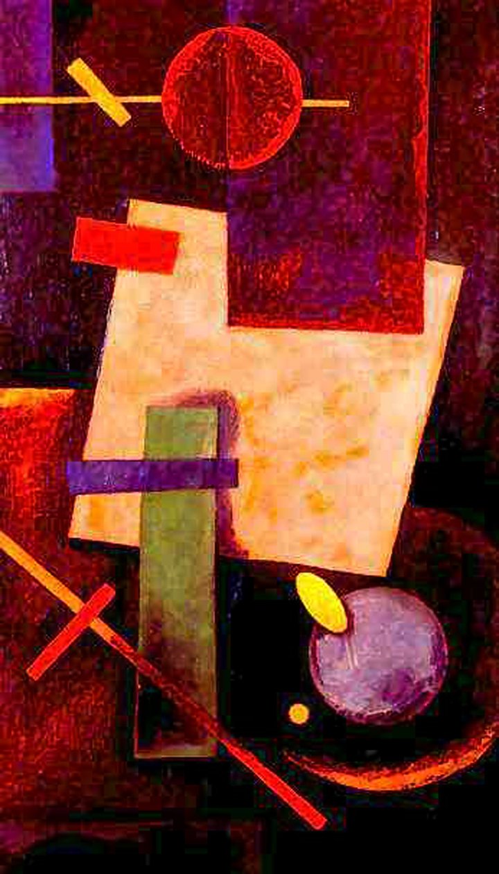 Suprematistisk komposition, 1916 af Ivan Vassilyevich Klyun