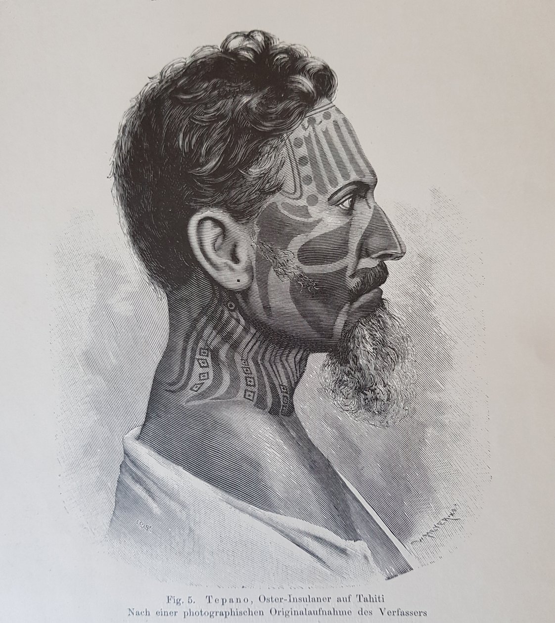 Juan Tepano, illustration fra 