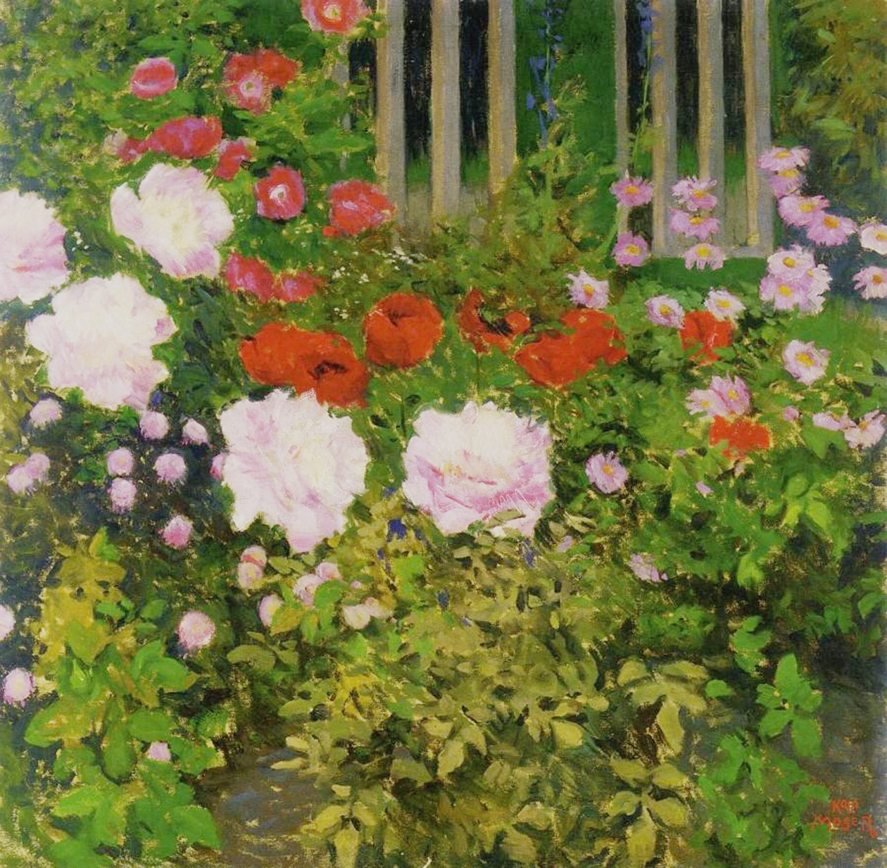 En rosenhæk af Koloman Moser
