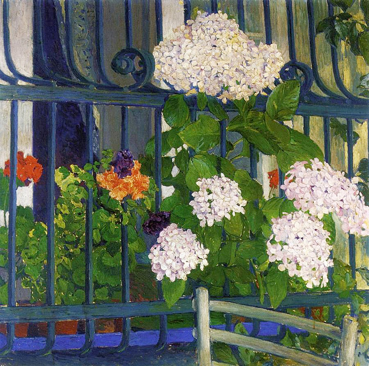 Pelargonier af Koloman Moser