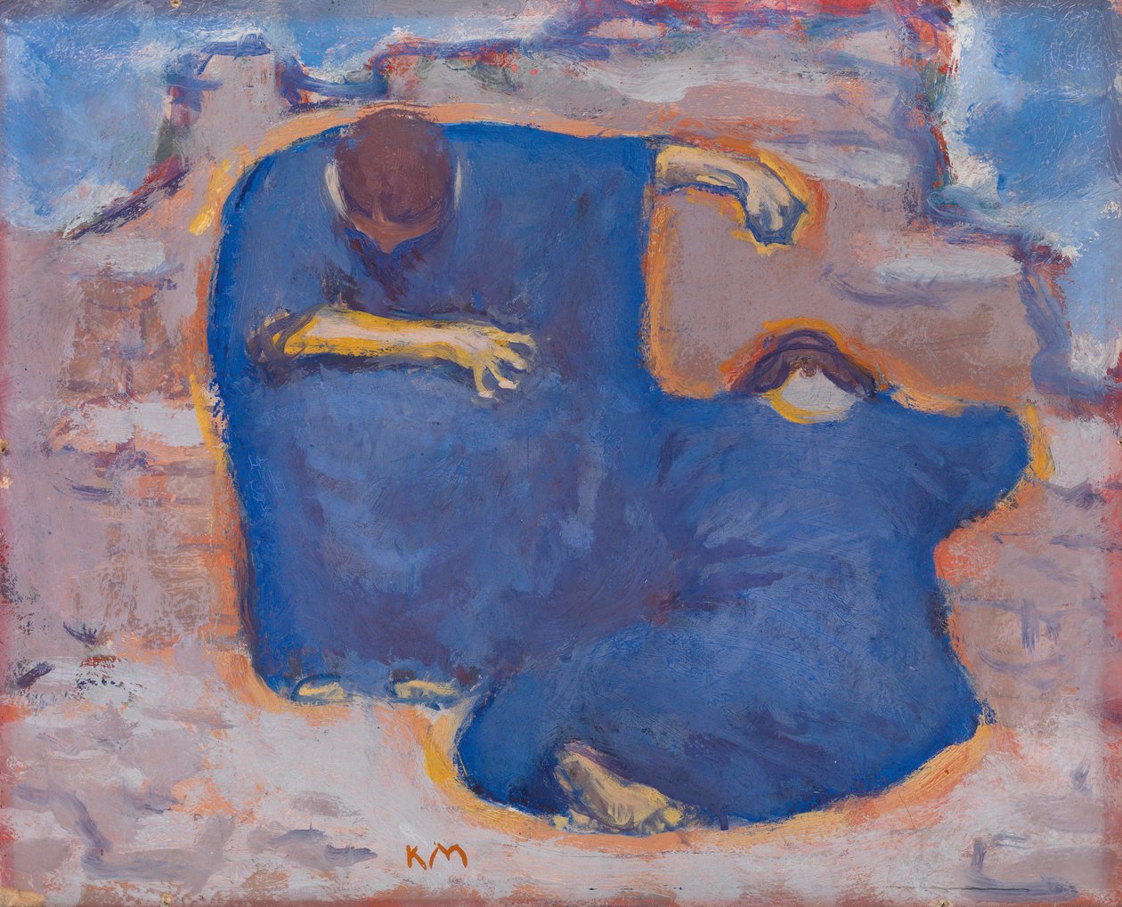 Sørgende kvinder af Koloman Moser