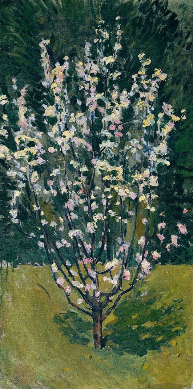 Blomstrende ungt træ af Koloman Moser