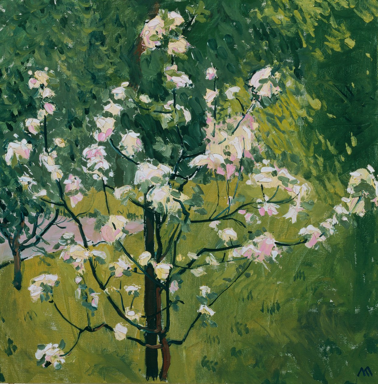 Blomstrende ungt træ af Koloman Moser