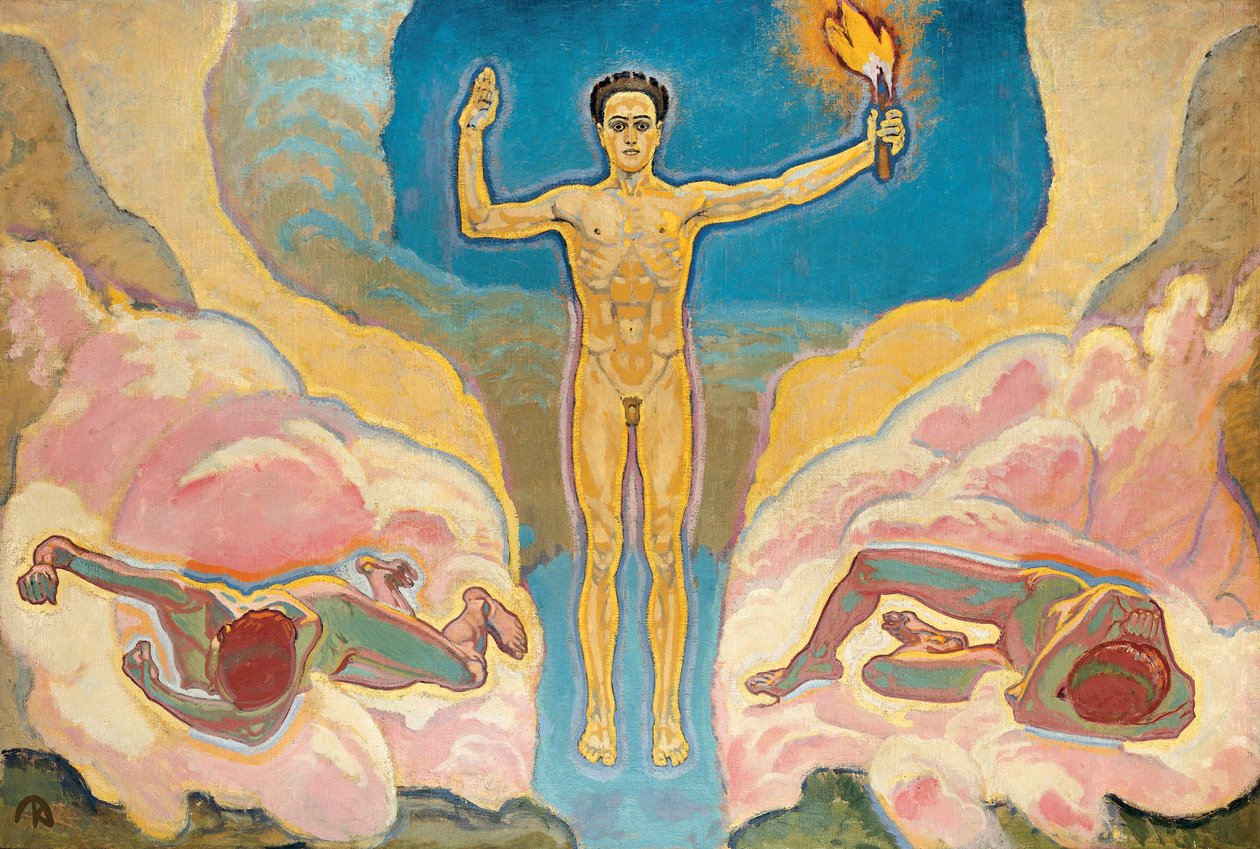 Das Licht - Lyset ... (olie på lærred) af Koloman Moser