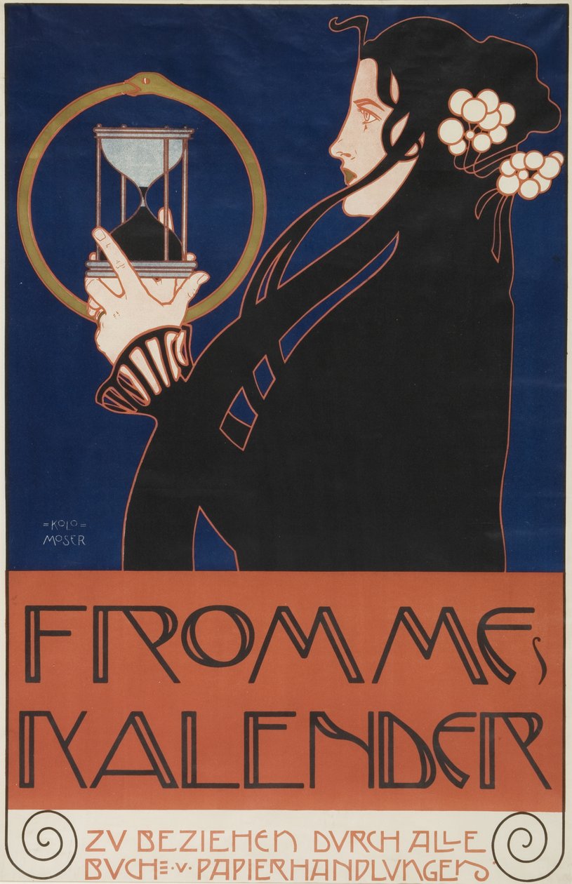 Frommes Kalender af Koloman Moser
