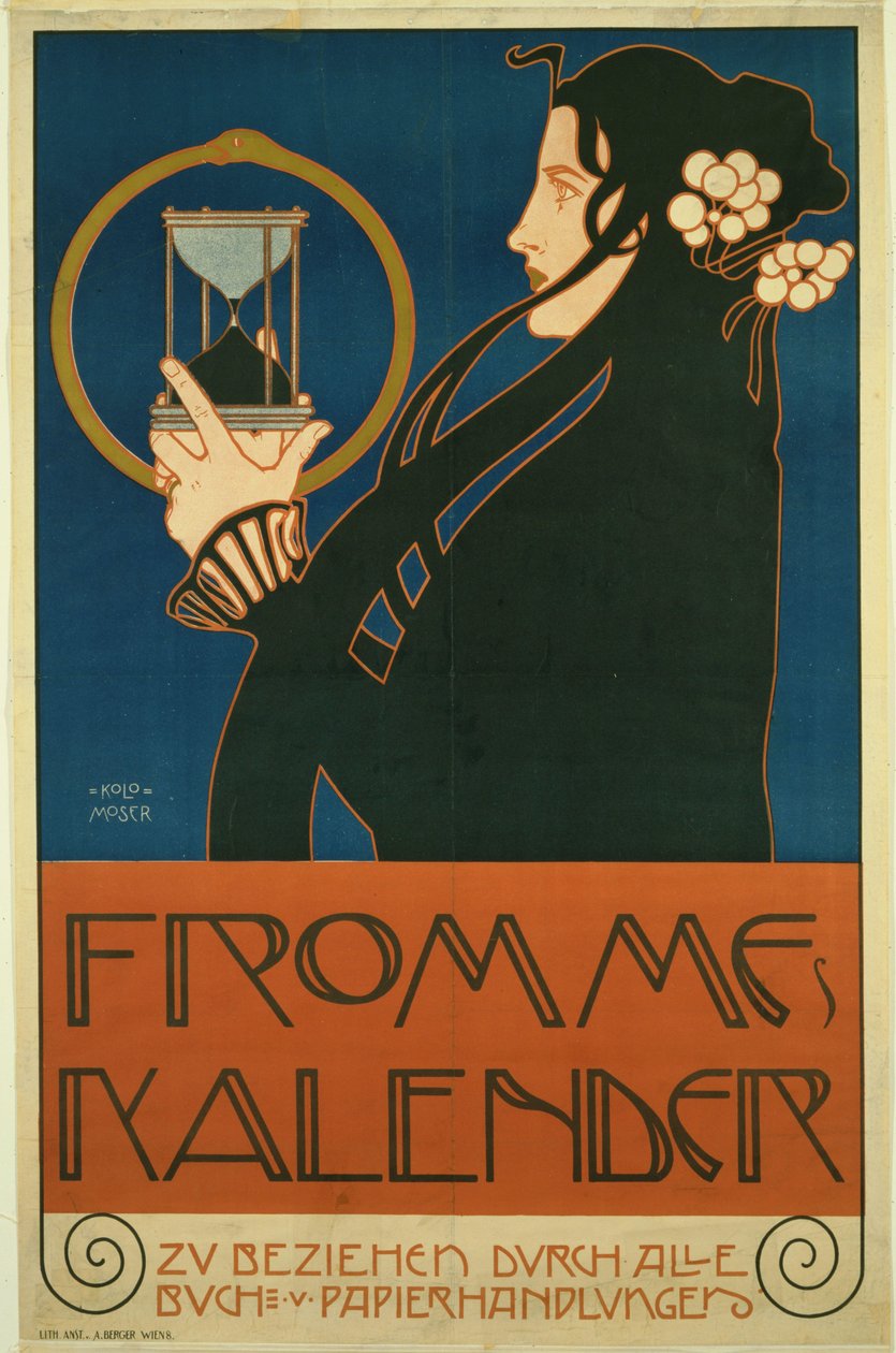 Frommes Kalender, 1903 af Koloman Moser
