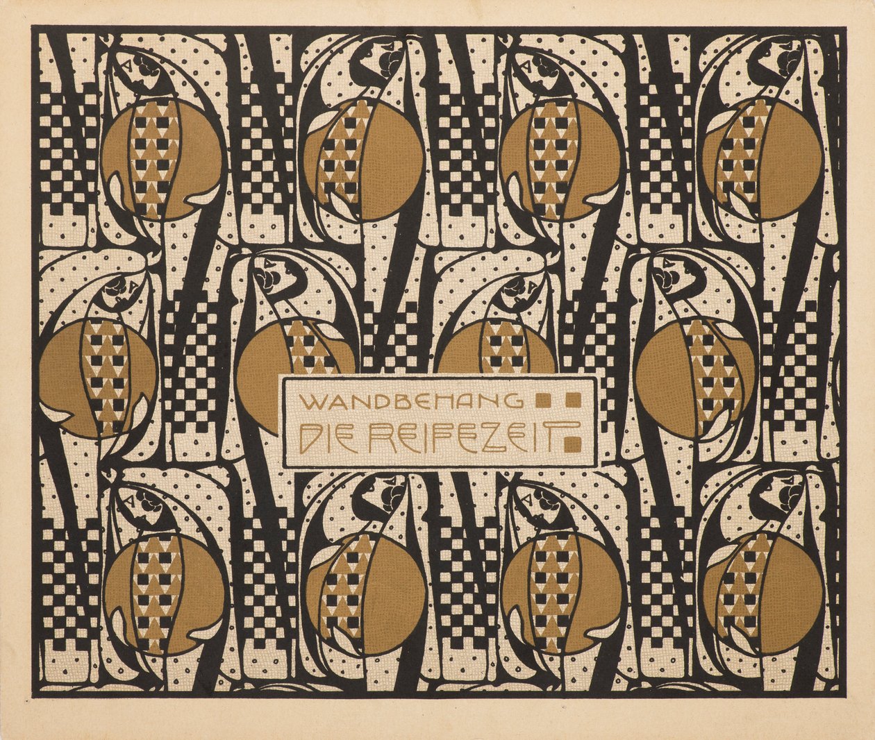 The Fruition Time, 1901. af Koloman Moser