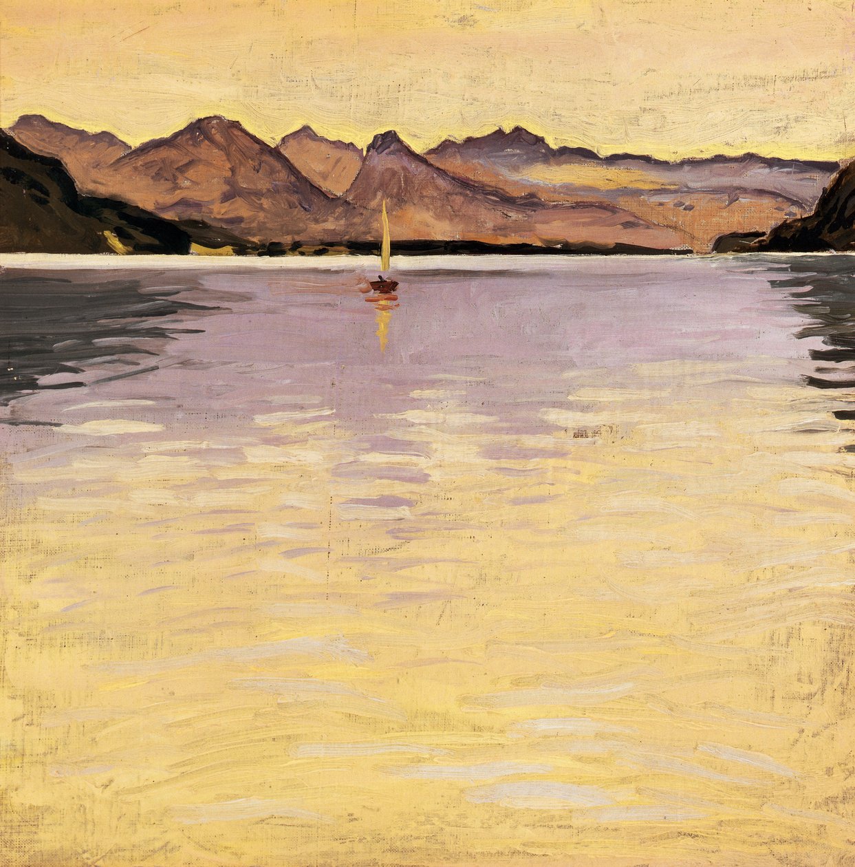 Wolfgangsee - Wolfgang-søen ... af Koloman Moser