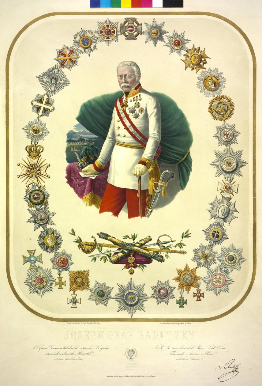 Joseph Radetzky (litograf) af Konrad Grob