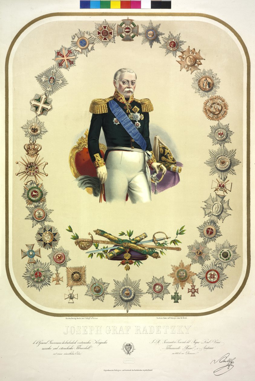 Joseph Radetzky af Konrad Grob