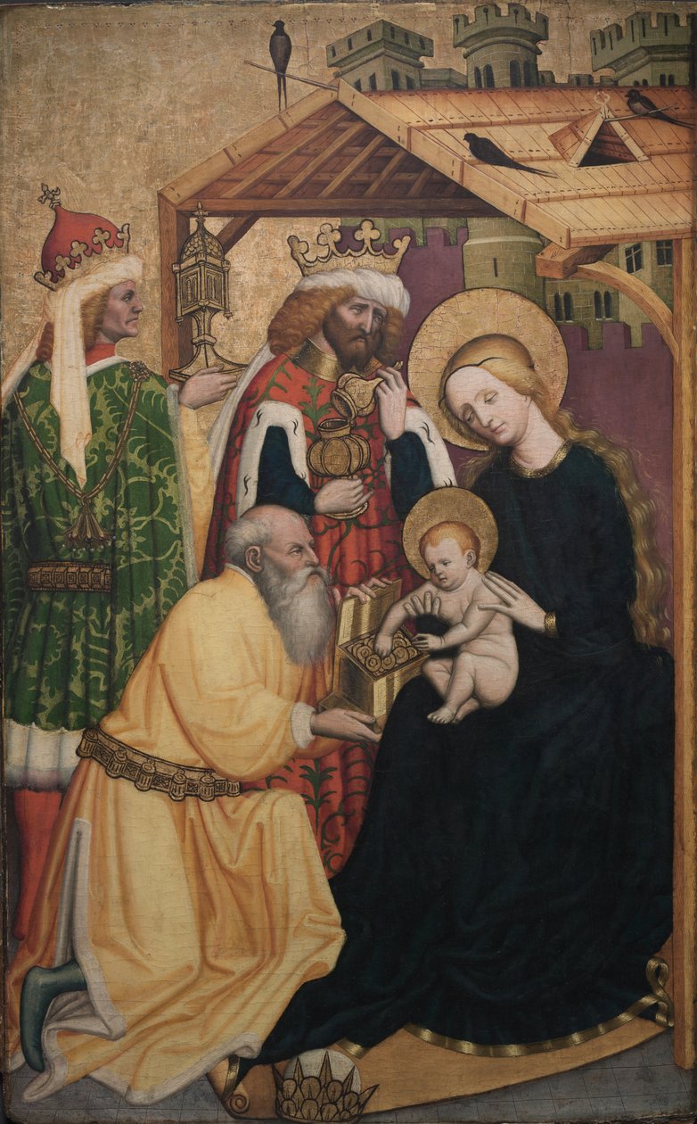 De hellige tre kongers tilbedelse, begyndelsen af 1440
