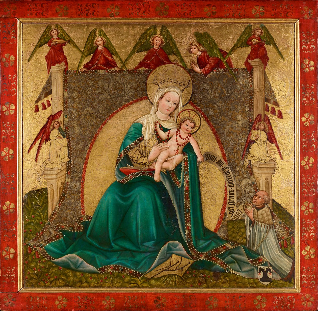 Madonna des Johannes Hinderkircher af Konrad von Friesach