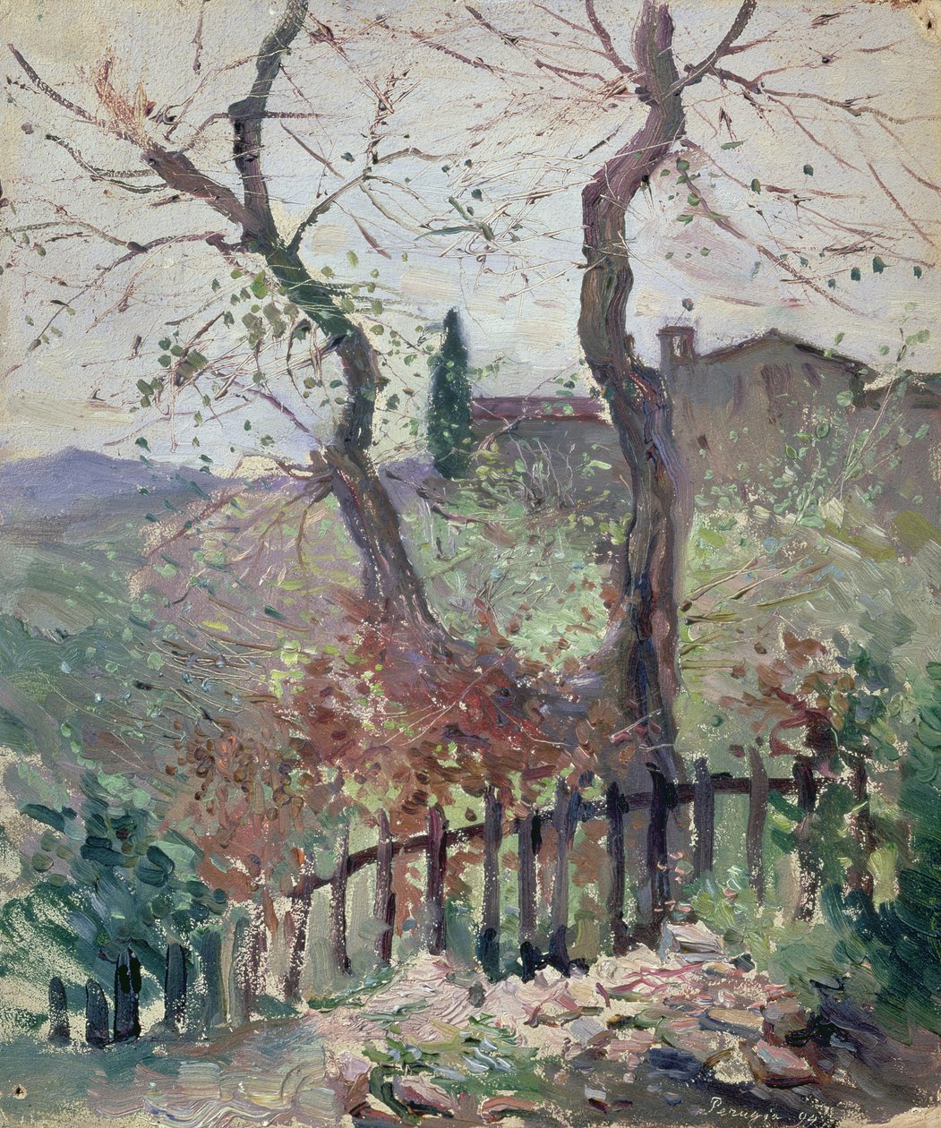 Perugia, Umbrien, 1894 af Konstantin Andreevic Somov