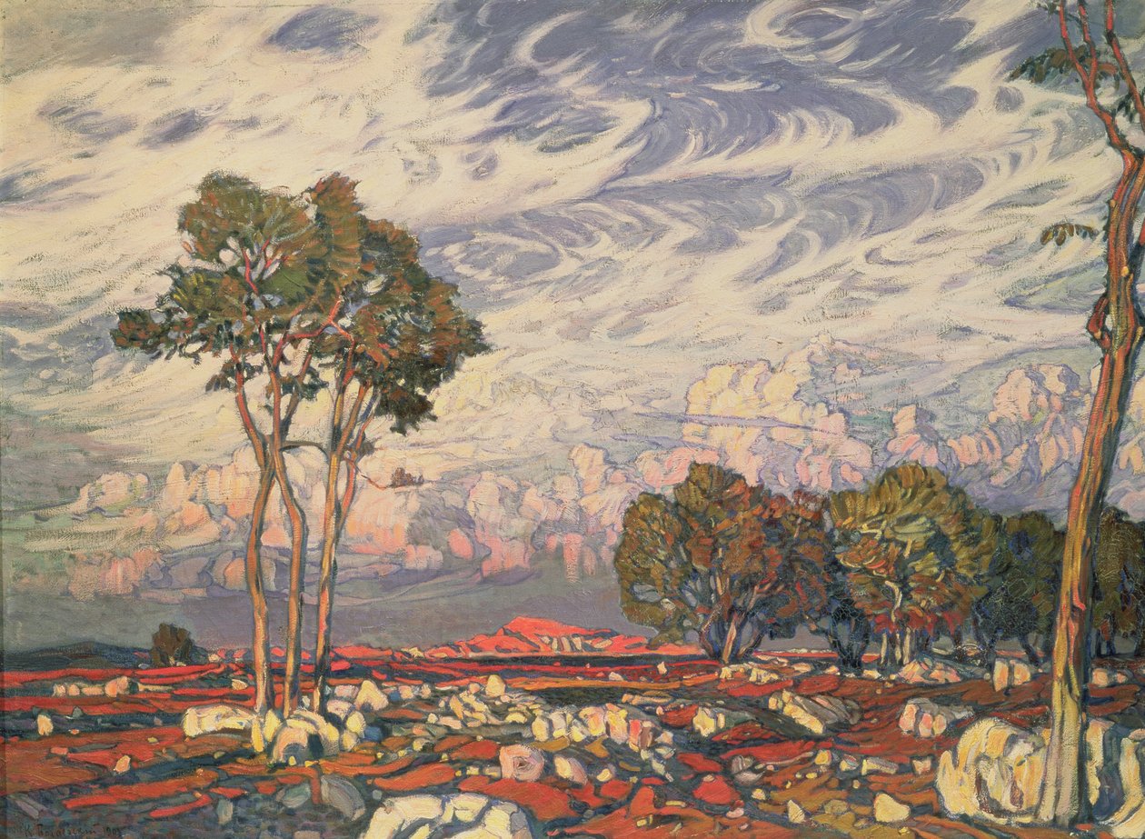 Sidste stråler, 1903 af Konstantin Fedorovich Bogaevsky