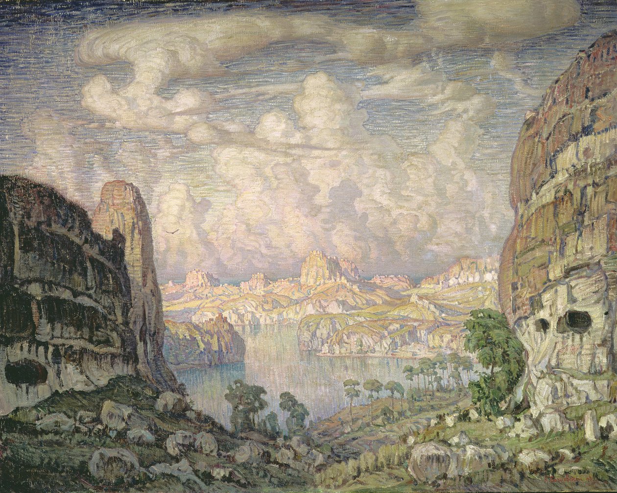 Sydlandet, 1908 af Konstantin Fedorovich Bogaevsky