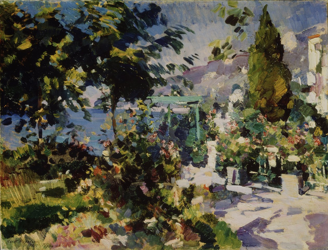 Gurzuf, 1917 af Konstantin Alekseevich Korovin