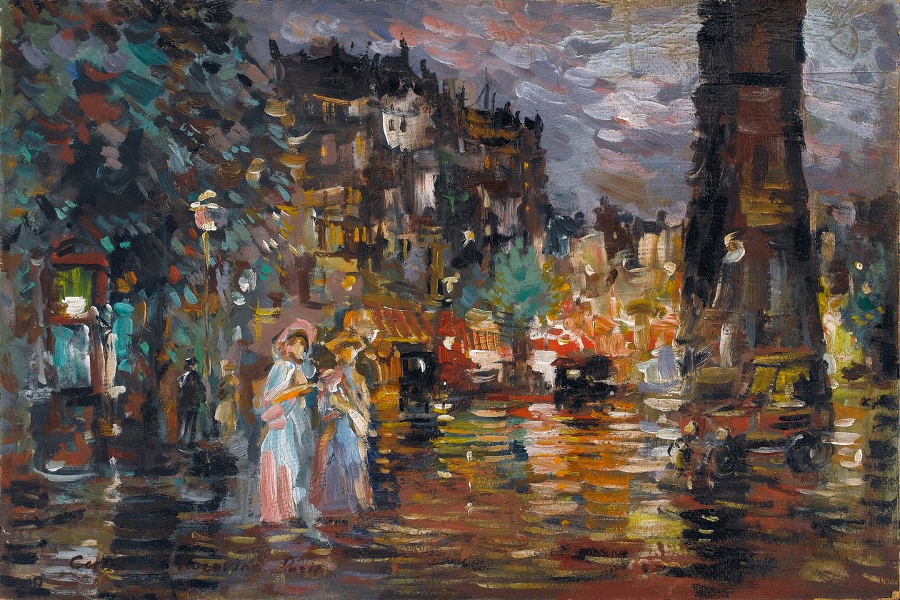 Paris af Konstantin Alekseevich Korovin