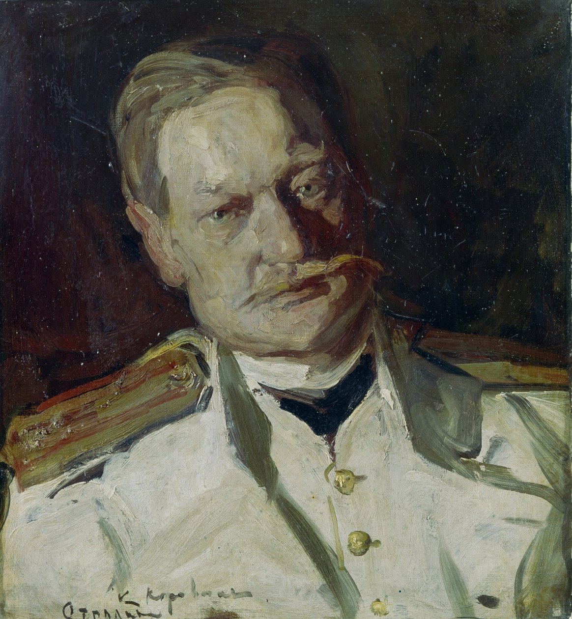 Portræt af Vladimir Arkadievich Telyakovsky 1860-1924, 1901 af Konstantin Alekseevich Korovin