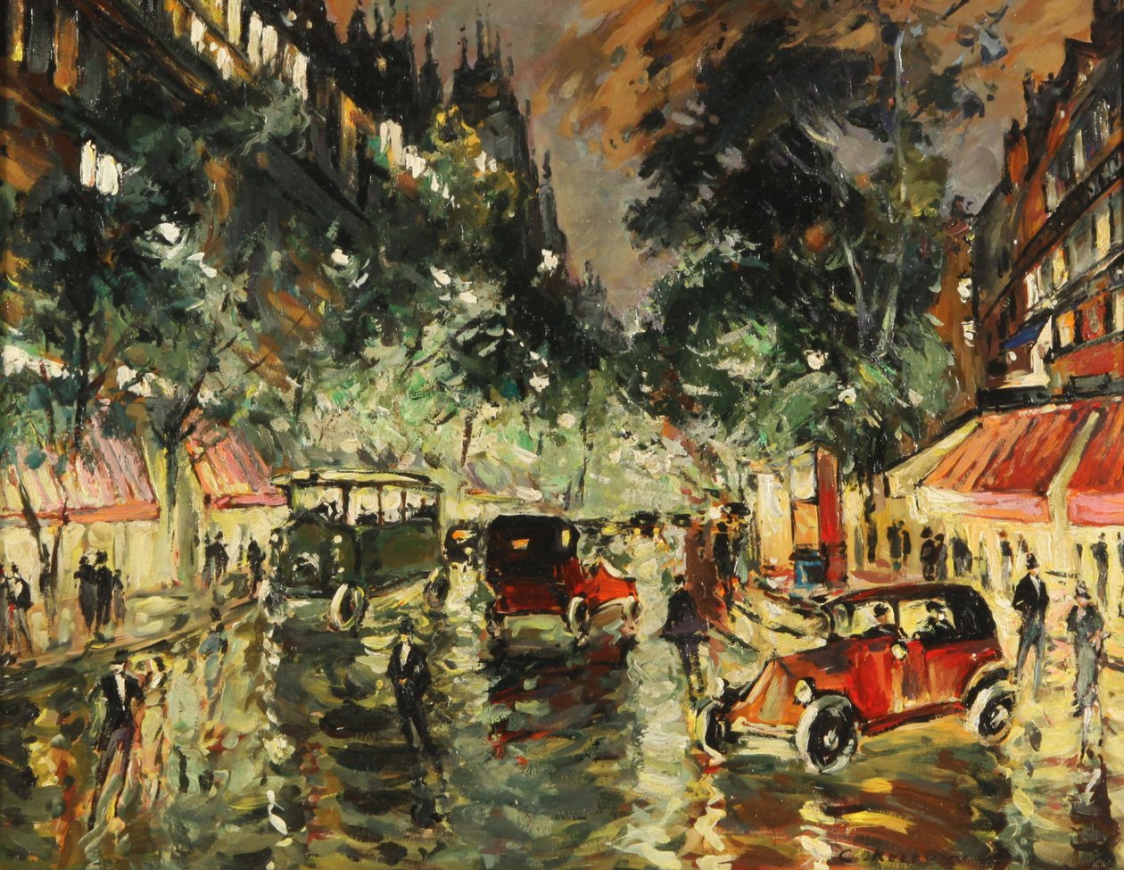 Rainy Night in Paris, 1930