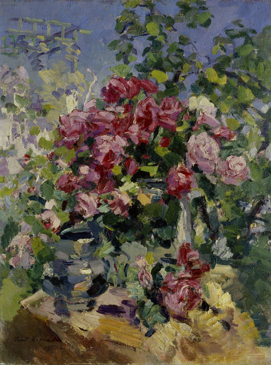 Roser, 1917 af Konstantin Alekseevich Korovin