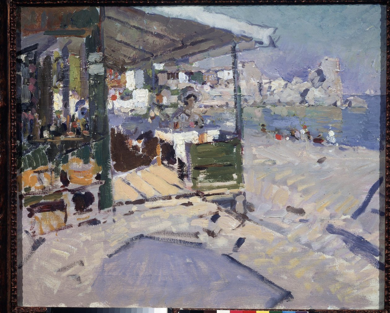 Krimbugten af Konstantin Alekseevich Korovin