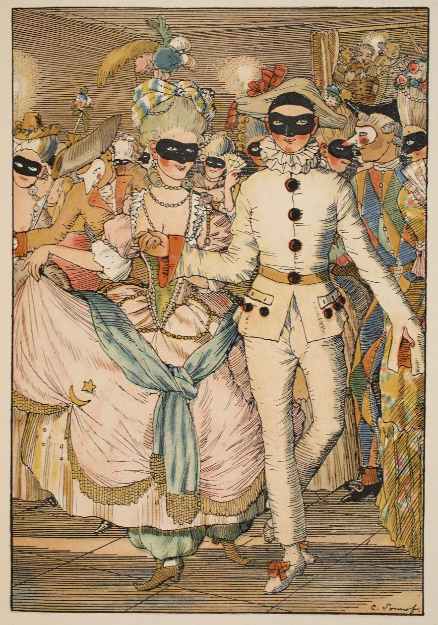 Bal maske af Konstantin Andreevic Somov
