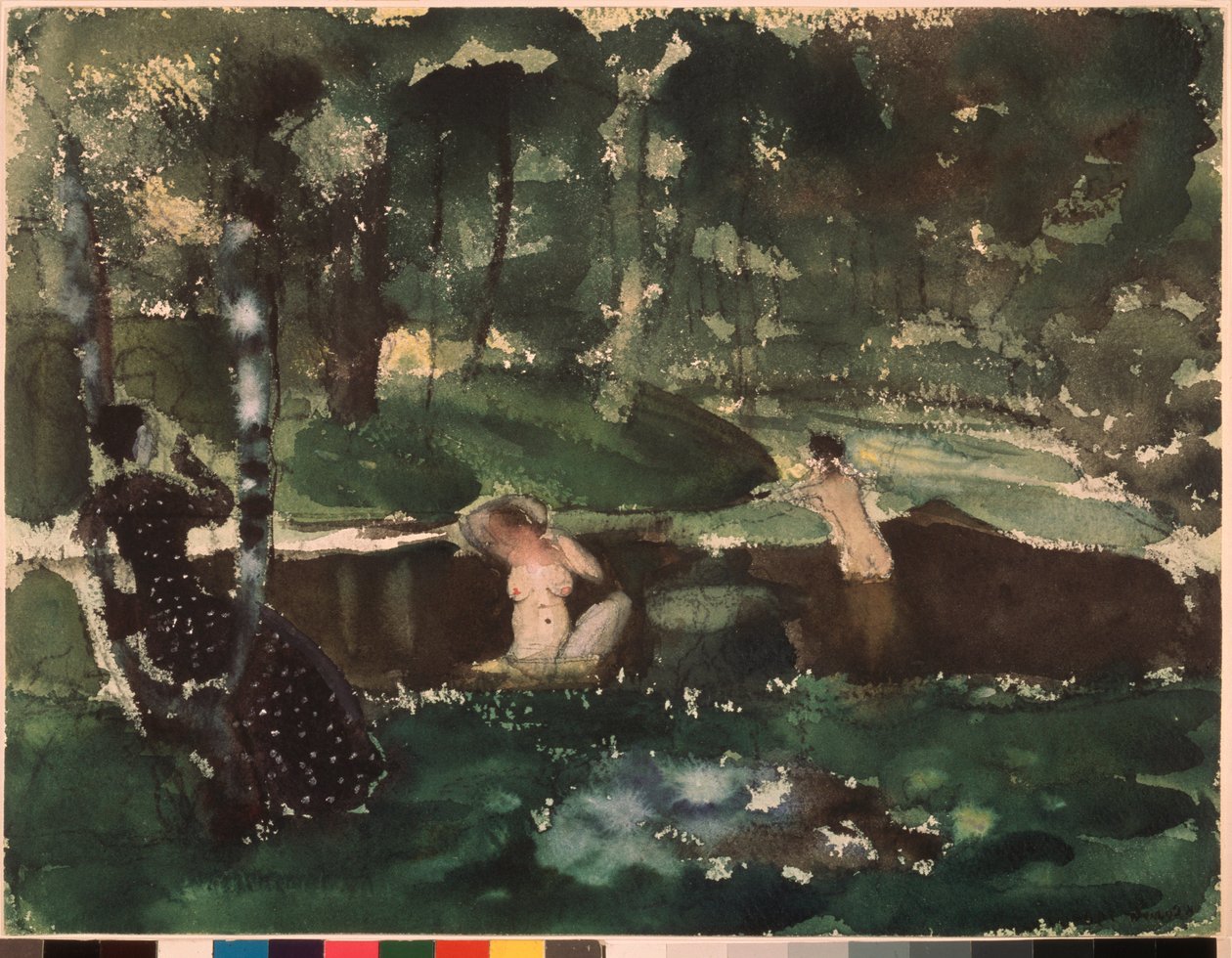 Badende af Konstantin Andreevic Somov