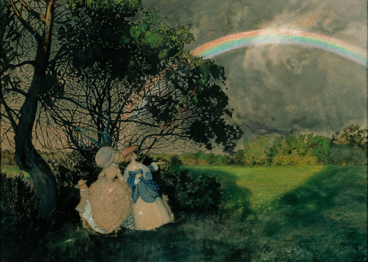 Regnbue, 1897. af Konstantin Andreyevich Somov