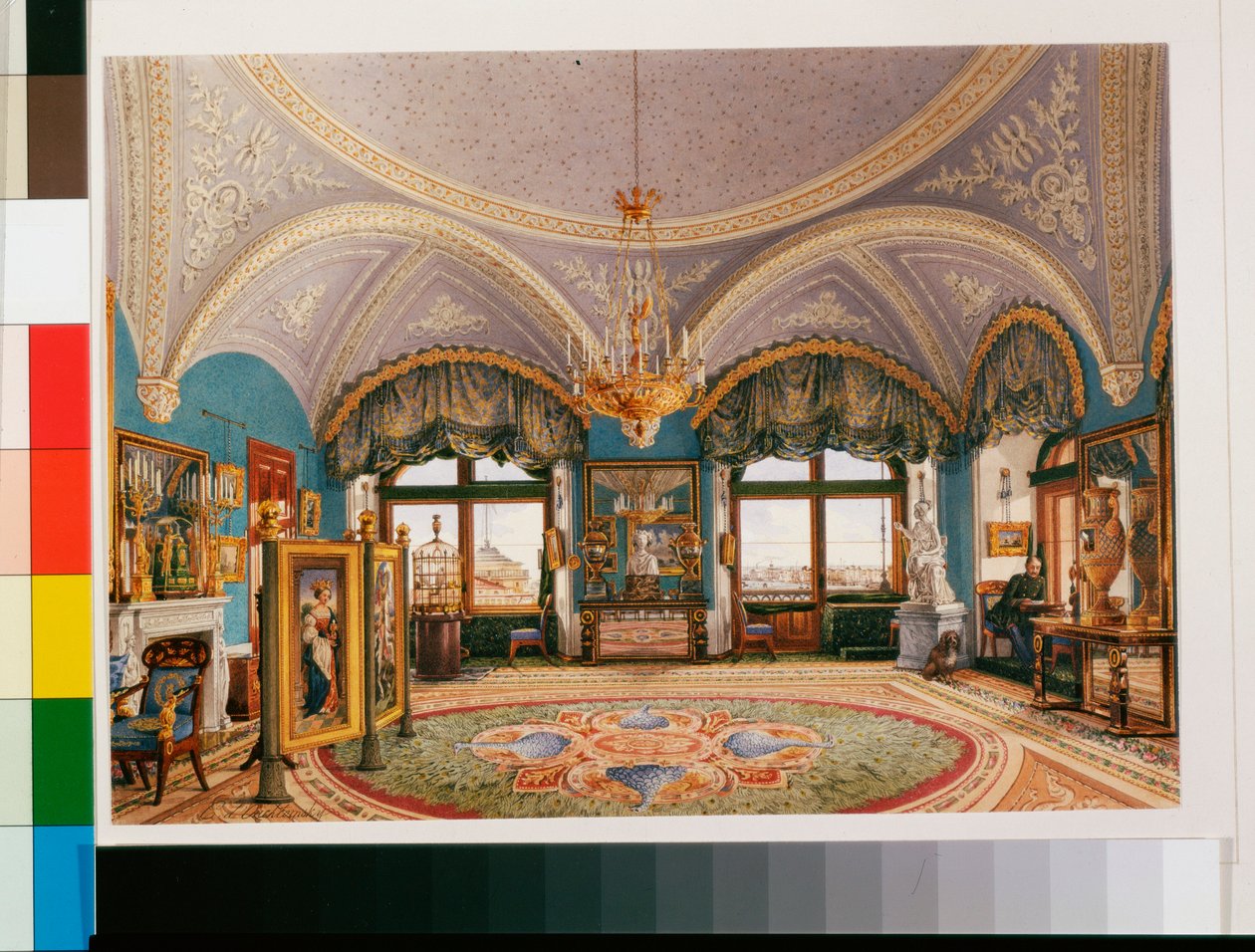 Interiør af Vinterpaladset (Palais d